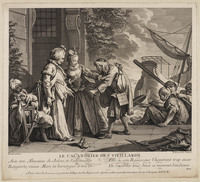 TvB G 5429
<br/>
De almanak lezer
<br/>
<em>Larmessin, Nicolas IV de (1684-1756)</em>